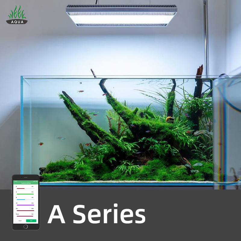 Planted Aquarium Pendant Light - WEEK AQUA A430Pro LED Aquarium Light