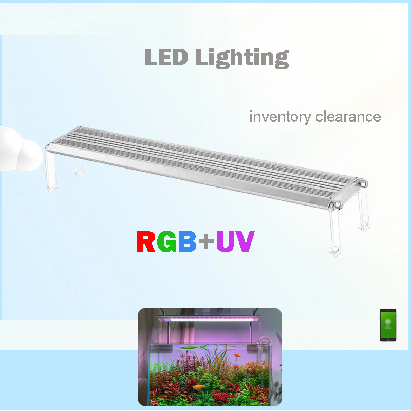 Aquarium Plant Light Spectrum - Led Lighting 60cm 80cm 90cm RGB