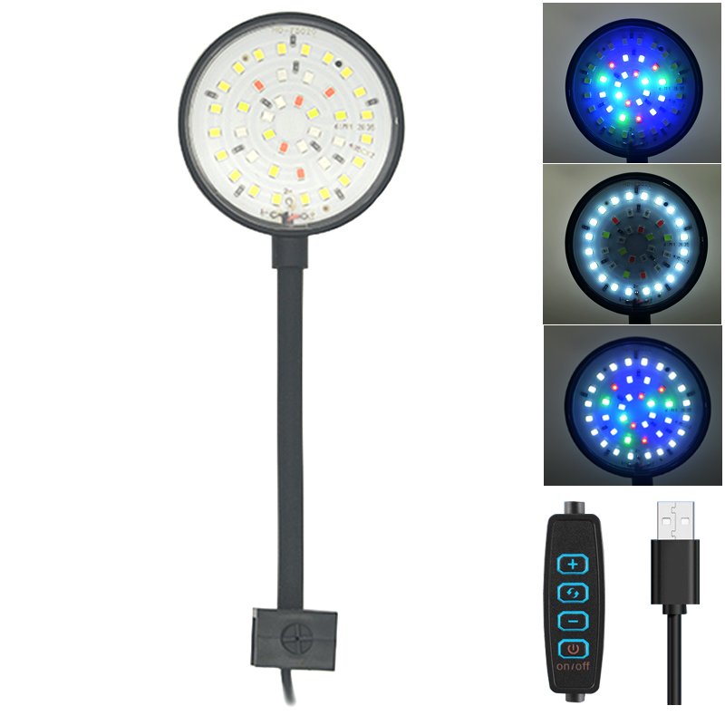 USB Aquarium LED Lamp Fish Tan – Planted Aquarium Pendant Light recenzja i cena
