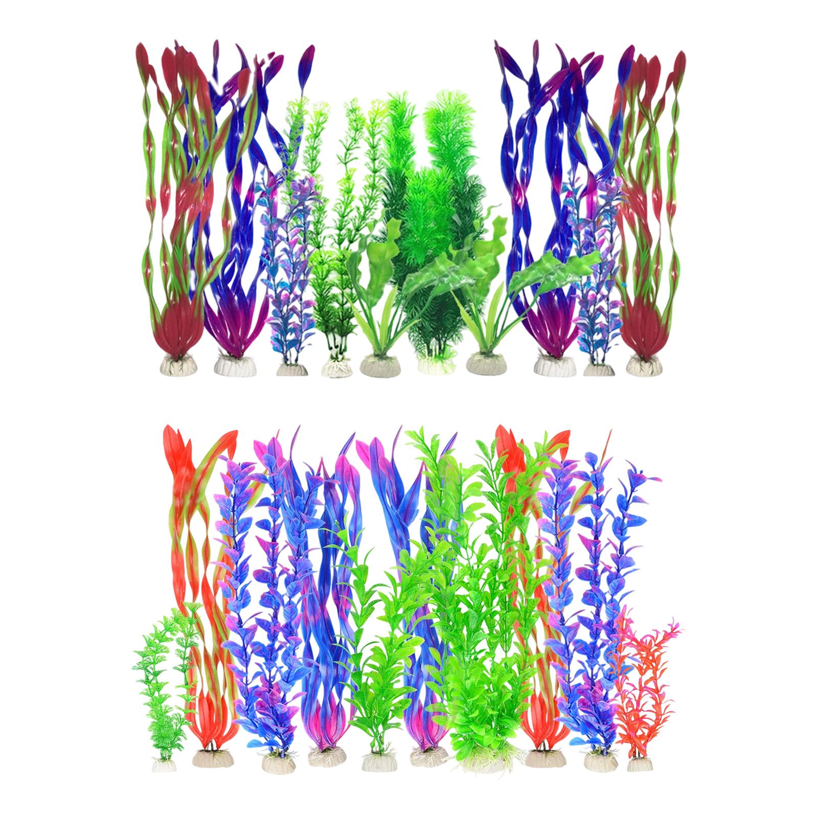 Artificial Aquarium Plants Set – Planted Aquarium Tank Kit recenzja i cena