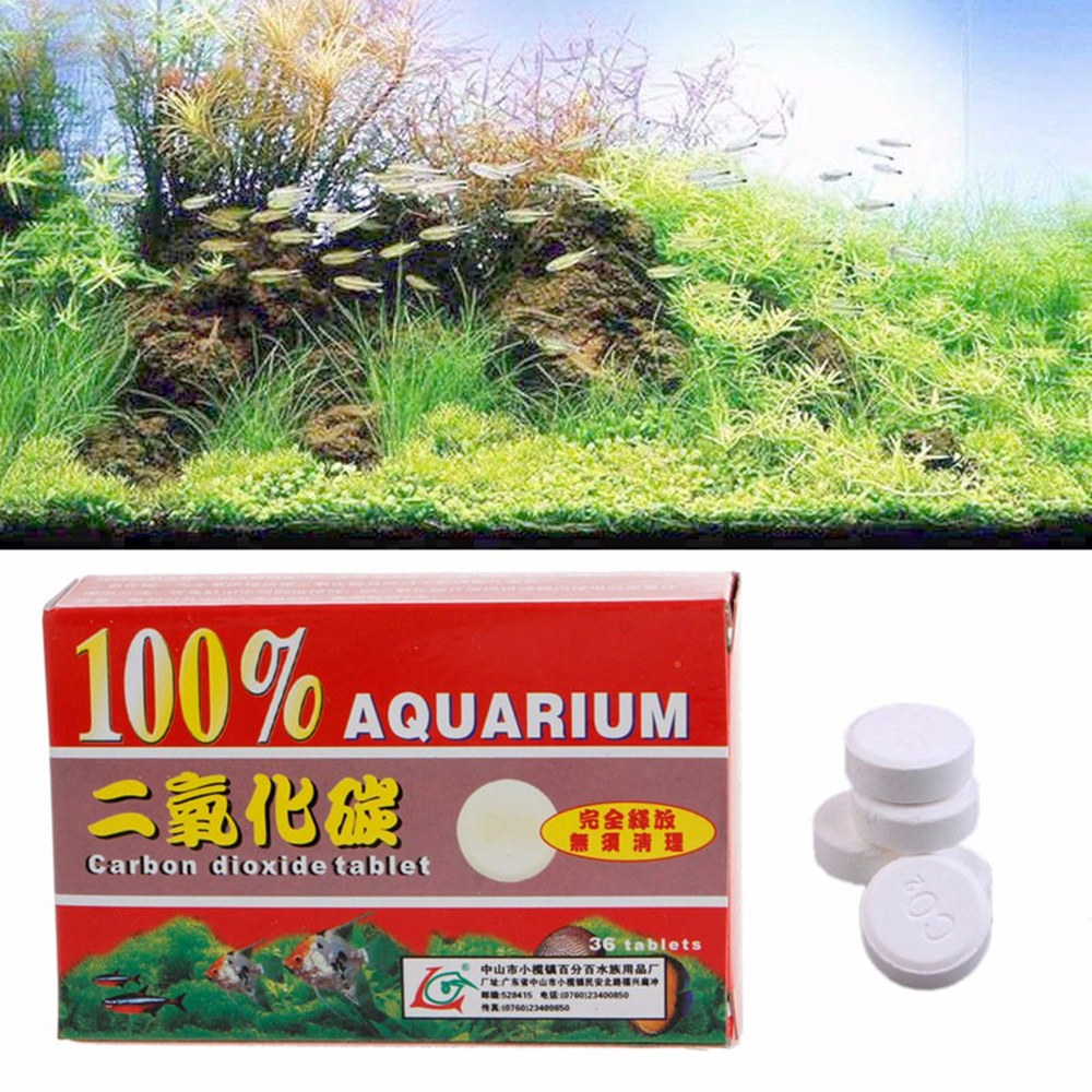 36Pcs CO2 Tablets Carbon Dioxi – Planted Aquarium Fertilizer recenzja i cena
