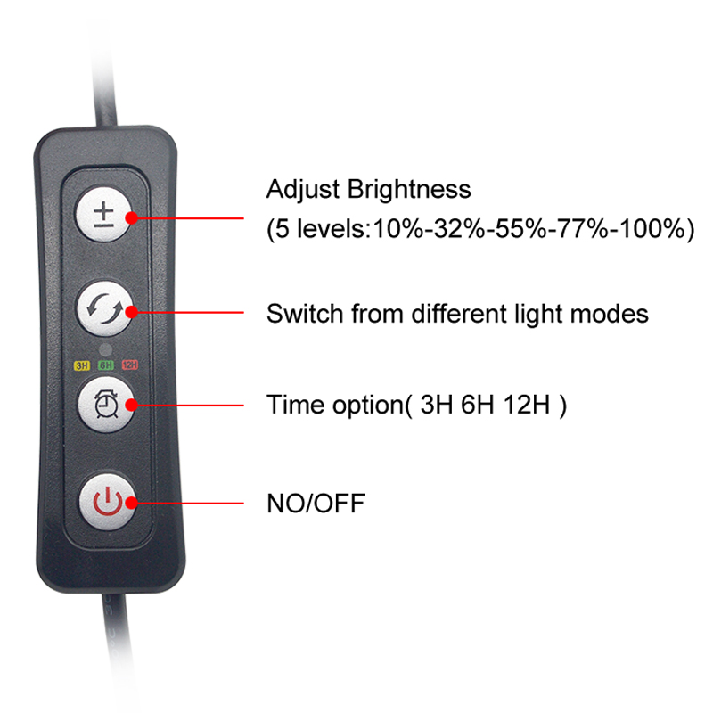 Aquarium LED Light for 16-64CM – Planted Aquarium Pendant Light recenzja i cena