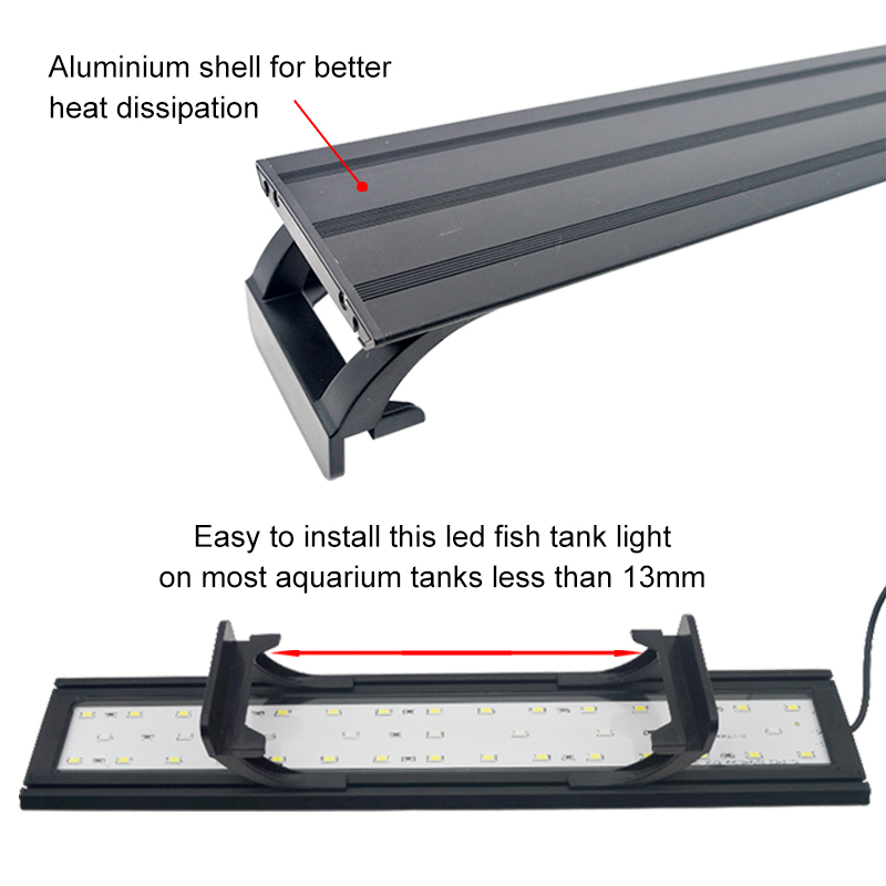 Aquarium LED Light for 16-64CM – Planted Aquarium Pendant Light recenzja i cena