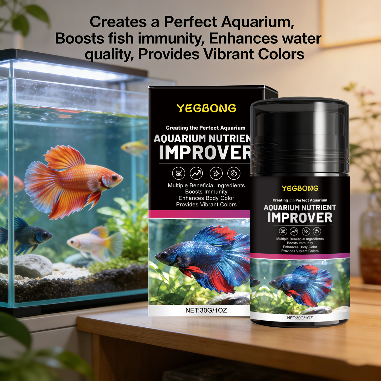 Aquarium Nutrient Improver Pro – Planted Aquarium Fertilizer recenzja i cena