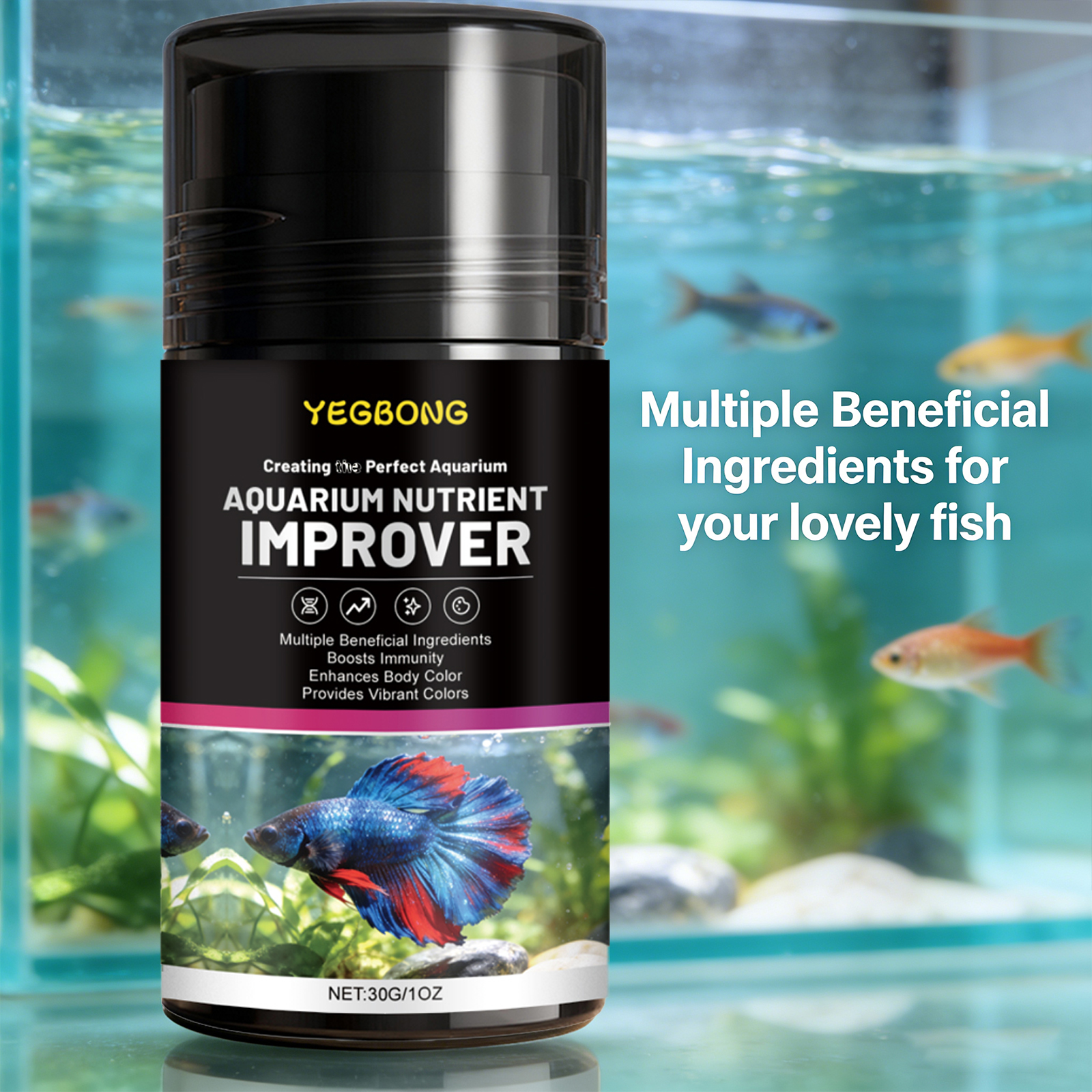 Aquarium Nutrient Improver Pro – Planted Aquarium Fertilizer recenzja i cena