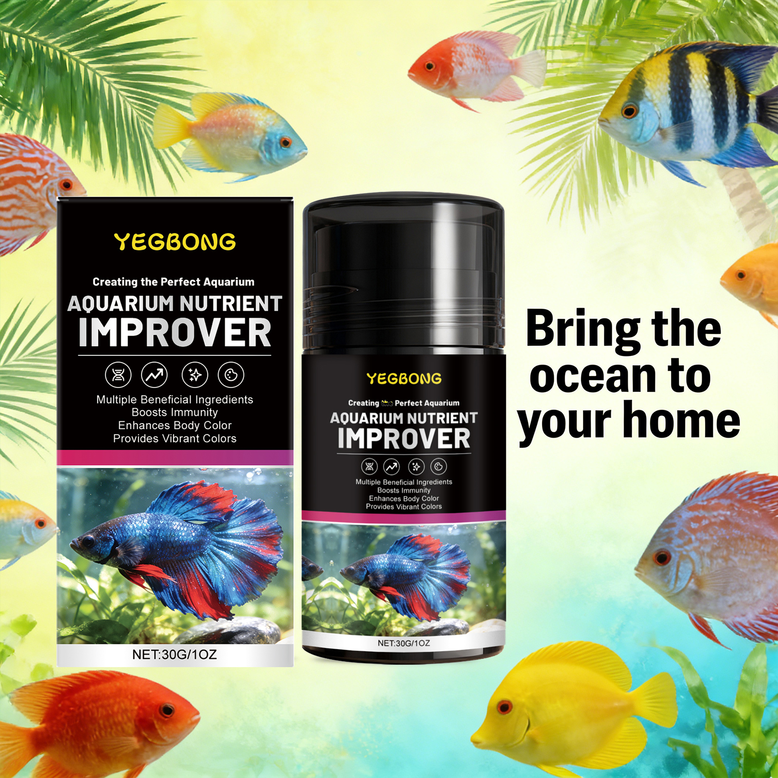 Aquarium Nutrient Improver Pro – Planted Aquarium Fertilizer recenzja i cena
