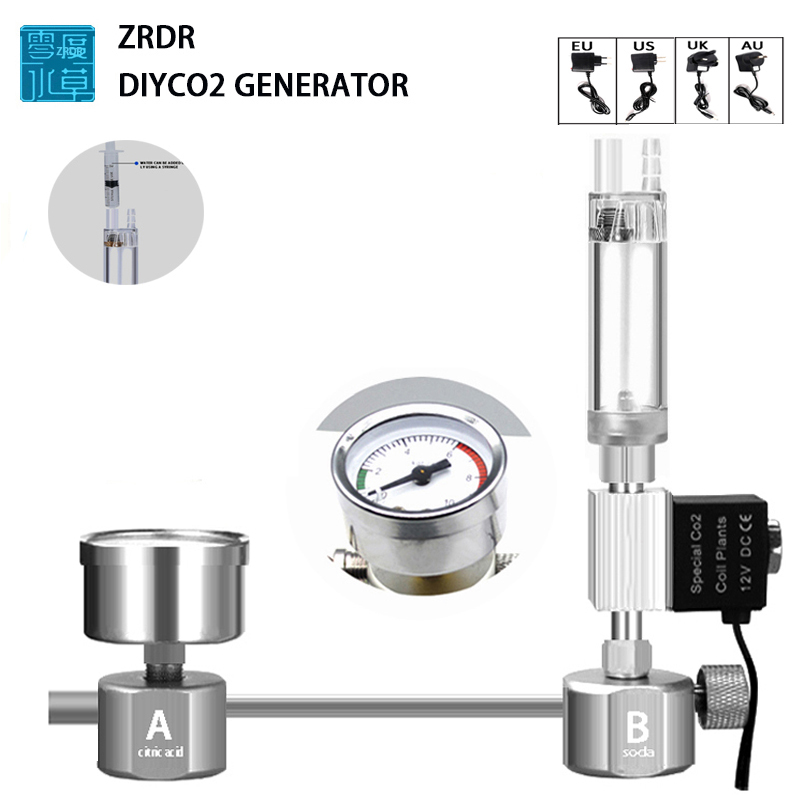 Aquarium DIY CO2 Reactor Gener – Planted Aquarium Tank Kit recenzja i cena