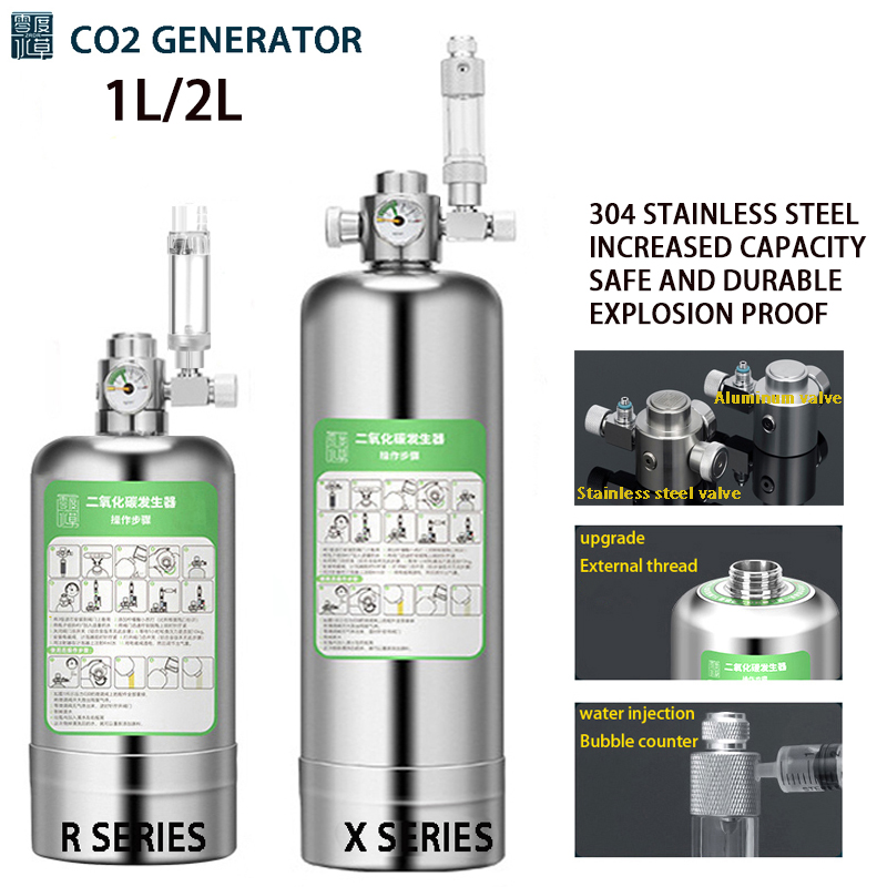 ZRDR Aquarium CO2 Generator Sy – Planted Aquarium Tank Kit recenzja i cena