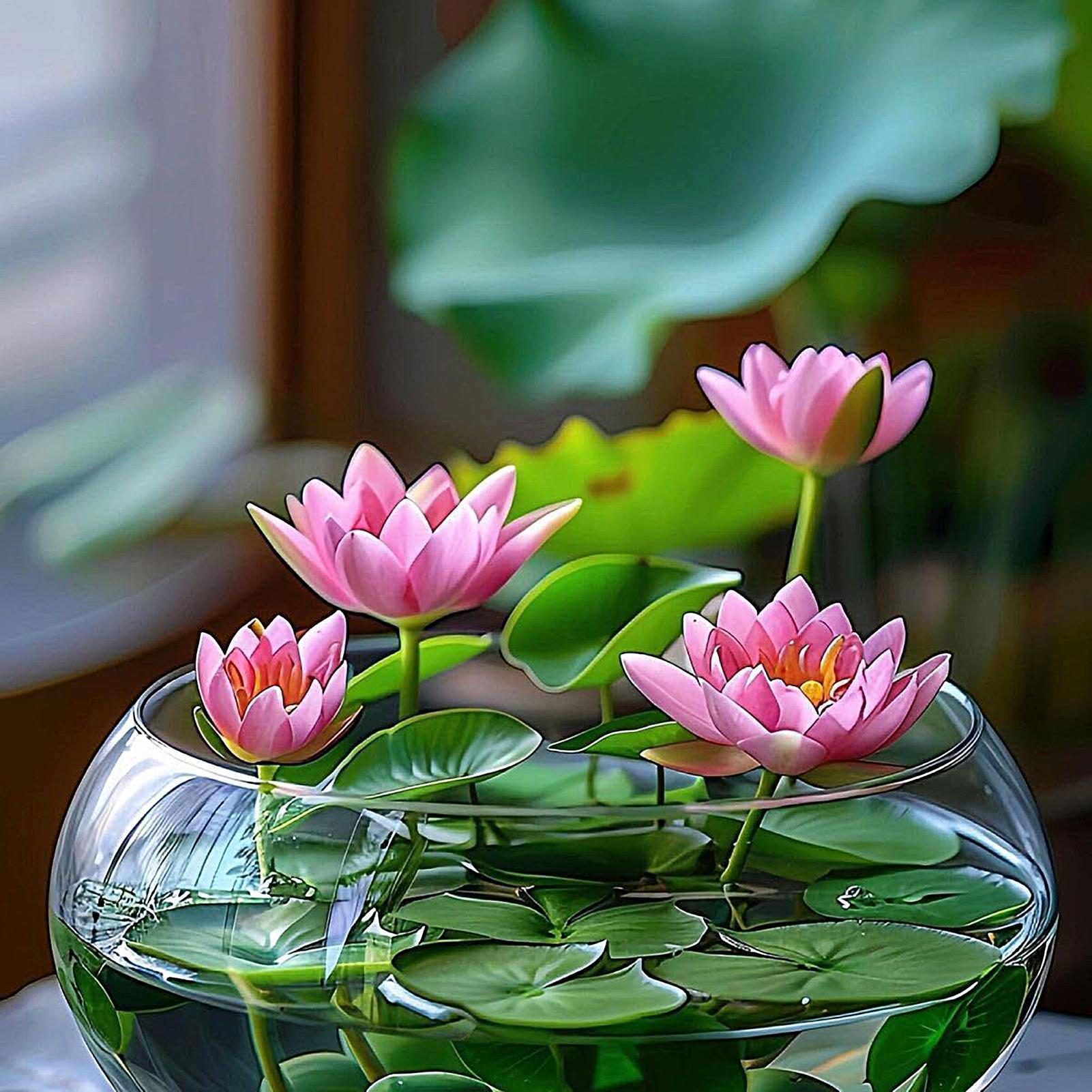 Fish Glass Bowl Glass Large Hy – Aquarium Planted Aquarium recenzja i cena