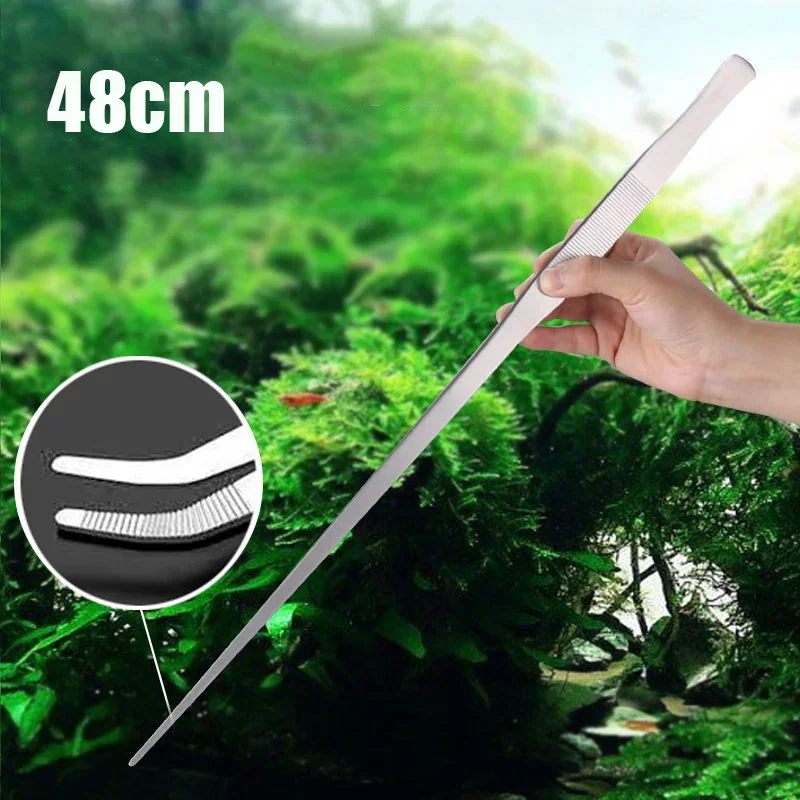 48cm Stainless Steel Tweezers  – Planted Aquarium Tool Kit recenzja i cena