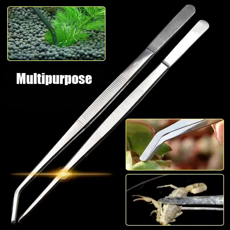 48cm Stainless Steel Tweezers  – Planted Aquarium Tool Kit recenzja i cena