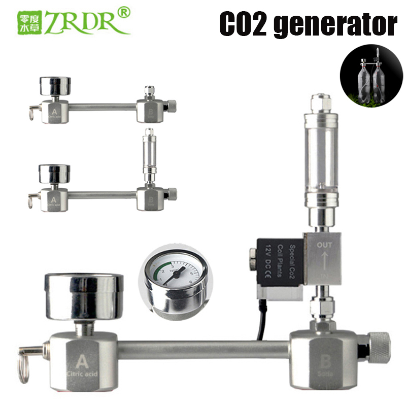 Aquarium CO2 Regulator System  – Planted Aquarium Tank Kit recenzja i cena
