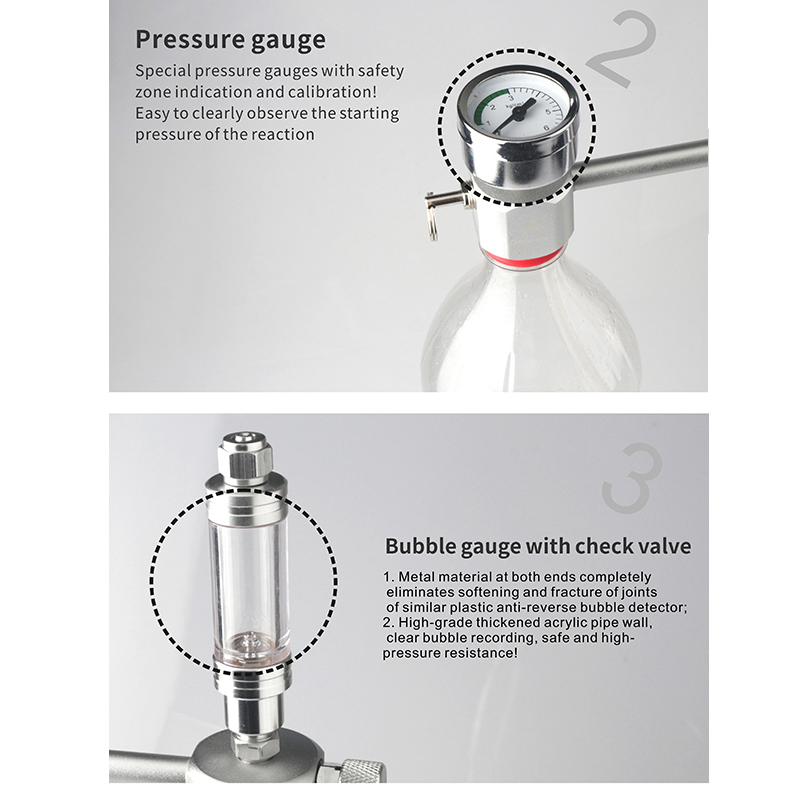 Aquarium CO2 Regulator System  – Planted Aquarium Tank Kit recenzja i cena