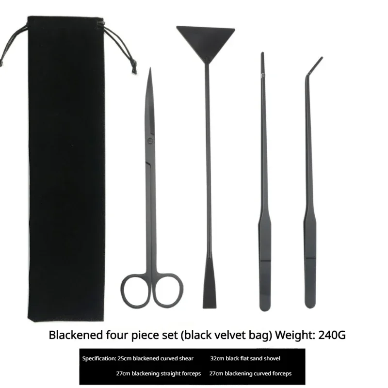 Water Grass Scissors Set Four  – Planted Aquarium Tool Kit recenzja i cena