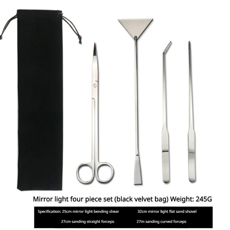 Water Grass Scissors Set Four  – Planted Aquarium Tool Kit recenzja i cena